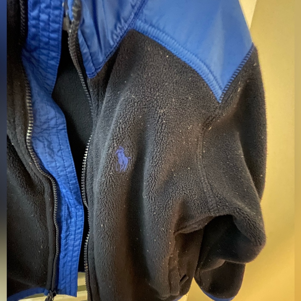 Polo Fleece Zip-Up- Used Condition - Picture 2 of 3